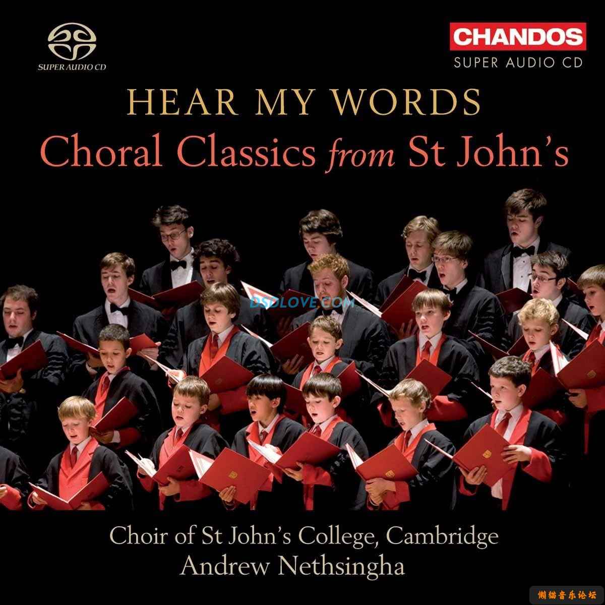 （DSD_SACD）Various composers Hear My Words Choral Classics from St