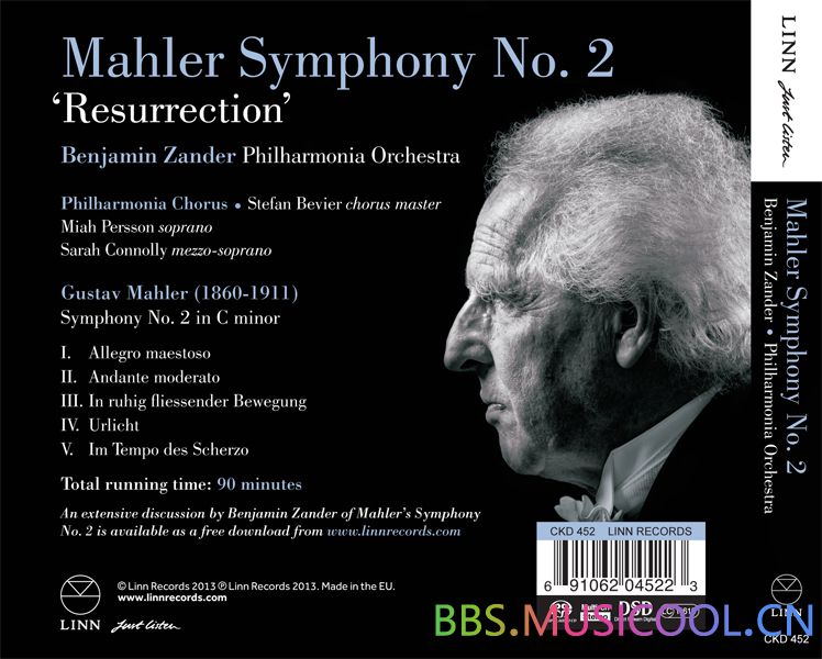(分享)来一波5张古典唱片之112 马勒交响曲 高清音频 分享,来一,一波,古典,古典唱片, 5401
